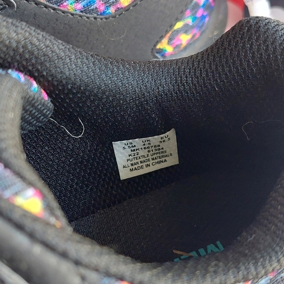 Brand New Merrell Sneakers Sz 5.5 Nova 3   Kids Rainbow Leopard - Picture 5 of 6